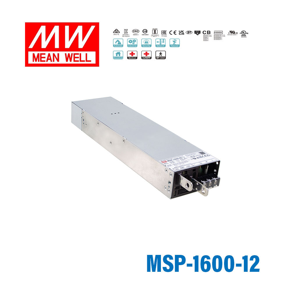 Mean Well MSP-1600-12 Power Supply 1500W 12V