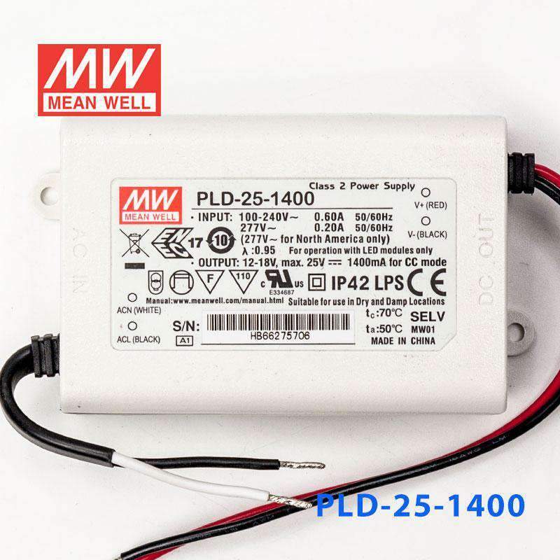 Mean Well PLD-25-1400 Power Supply 25W 1400mA - PHOTO 2