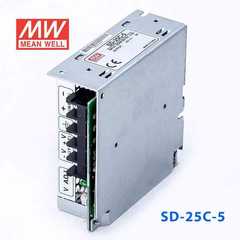 Mean Well SD-25C-5 DC-DC Converter - 25W - 36~72V in 5V out 5A - PHOTO 1