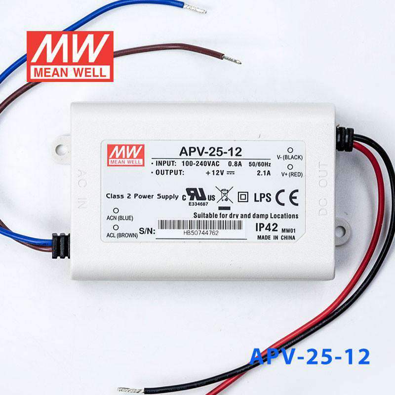 Mean Well APV-25-12 Power Supply 25W 12V - PHOTO 2