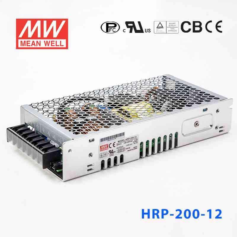 Mean Well HRP-200-12 Power Supply 200.4W 12V 16.7A