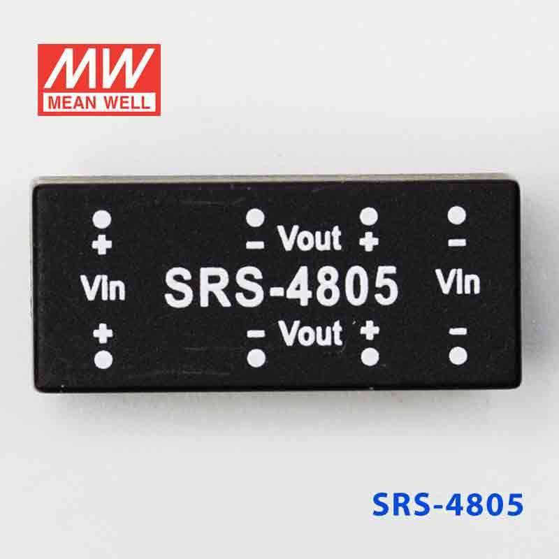 Mean Well SRS-4805 DC-DC Converter - 0.5W - 43.2~52.8V in 5V out - PHOTO 2