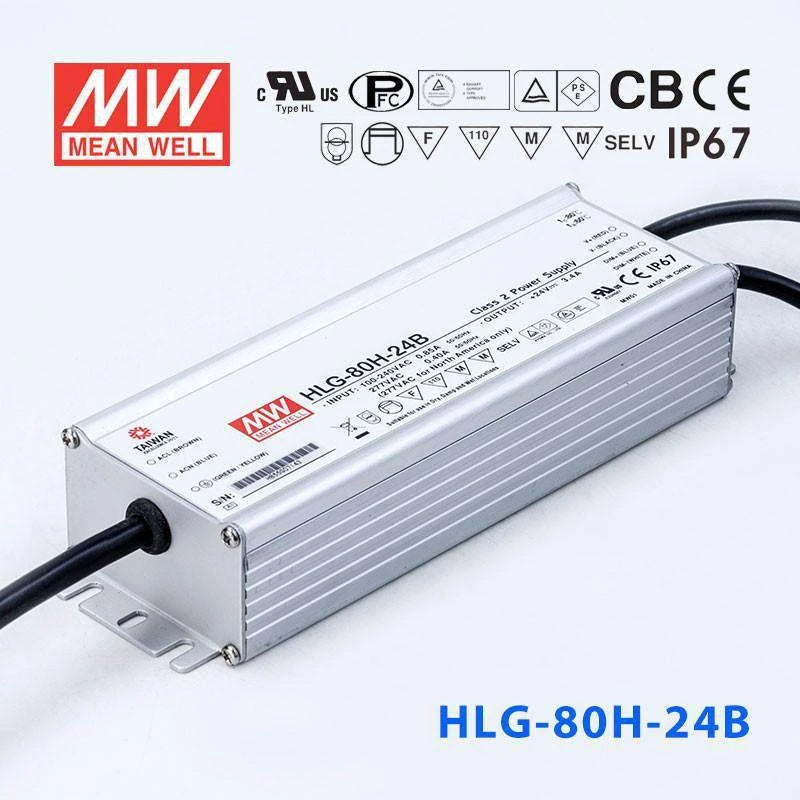 Mean Well HLG Series LED Power Supply 24V (40~150W)