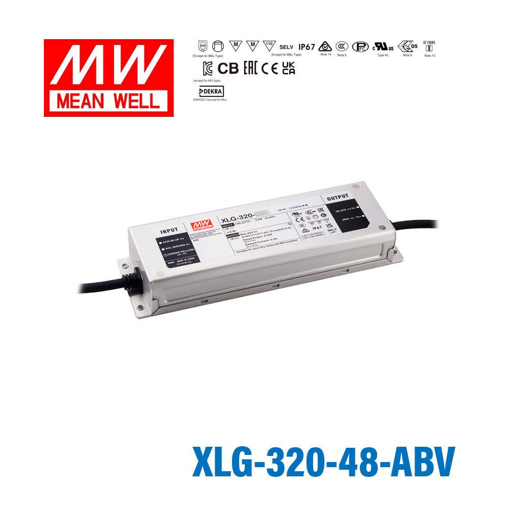 Mean Well XLG-320-48-ABV Power Supply 312W 48V 6.5A