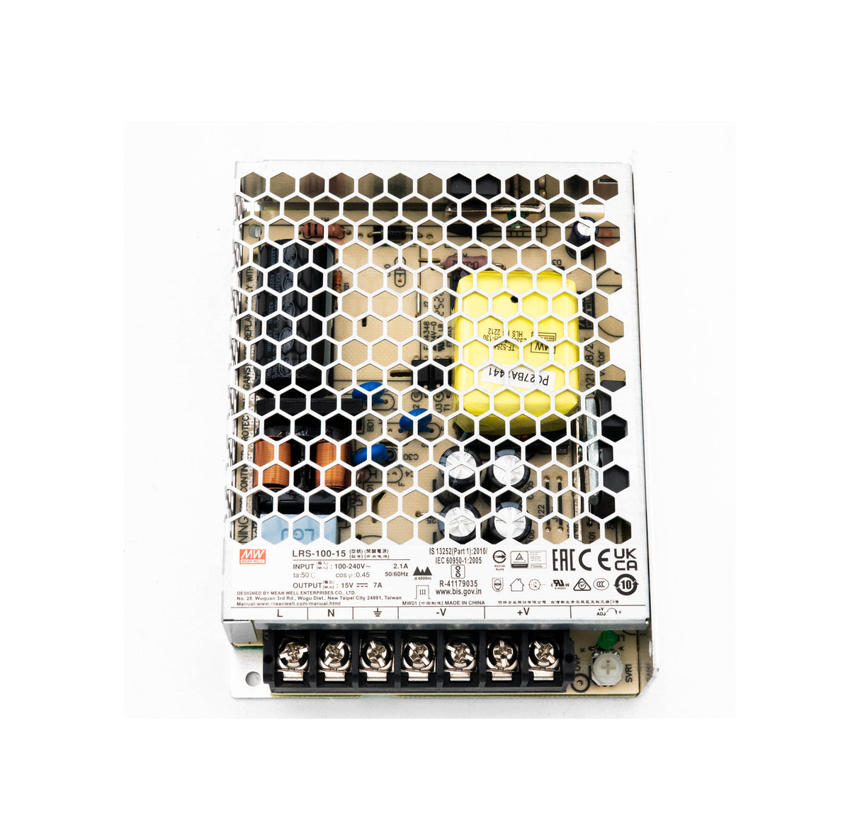 Mean Well LRS-100-15 Power Supply 100W 15V - PHOTO 1