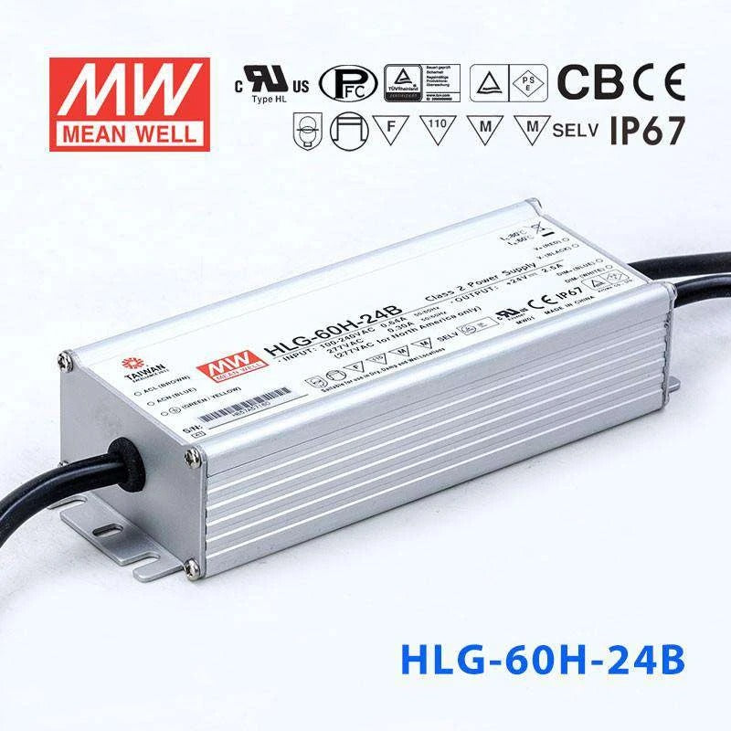 Mean Well HLG Series LED Power Supply 24V (40~150W)