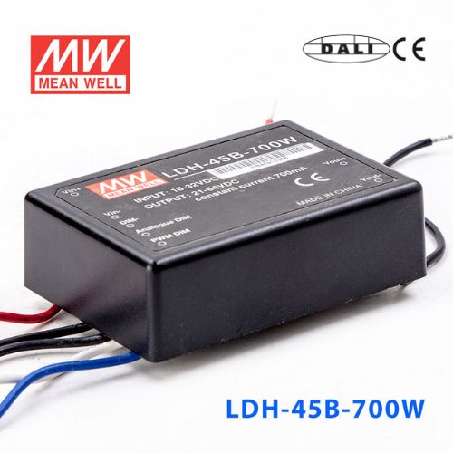 Mean Well LDH-45B-700WDA DC/DC LED Driver CC 700mA - Step-up
