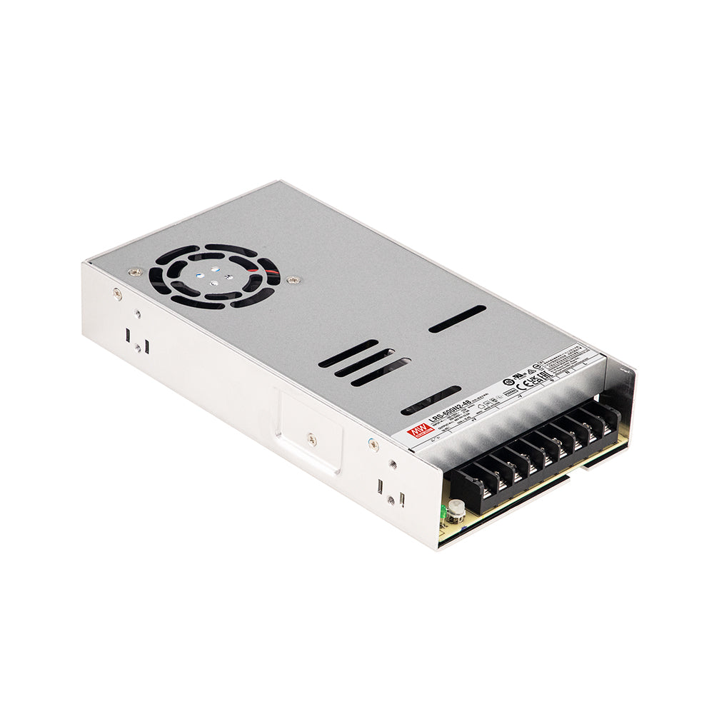 Mean Well LRS-600N2-36 Single Output High Peak Power Supply 597.6W 36V, 2 Times Peak Power