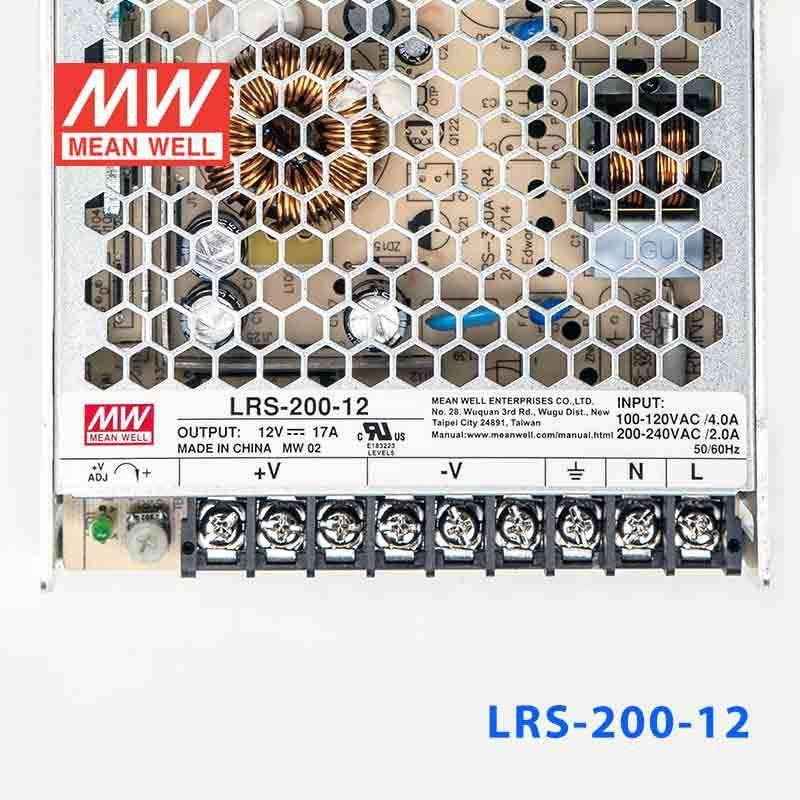 Mean Well LRS-200-12 Power Supply 200W 12V - PHOTO 2