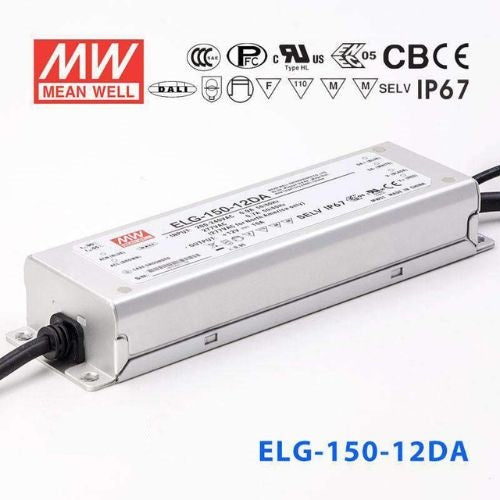 Mean Well ELG-150-12DA Power Supply 120W 12V - DALI