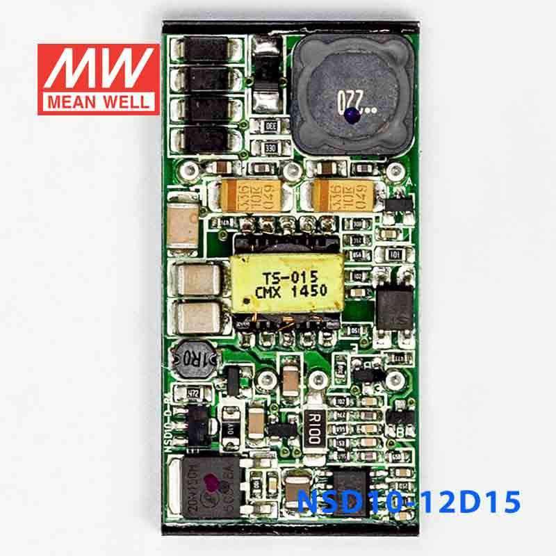 Mean Well NSD10-12D15 DC-DC Converter - 9.9W - 9.8~36V in ±15V out 333mA - PHOTO 4