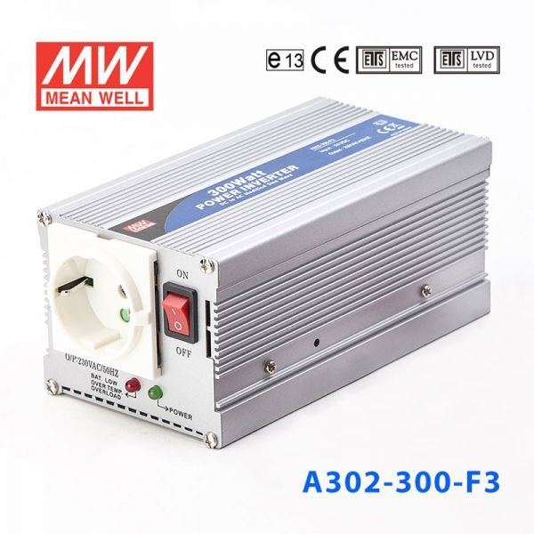 Mean Well A302-300-B2 Modified sine wave 300W 110V - DC-AC Inverter