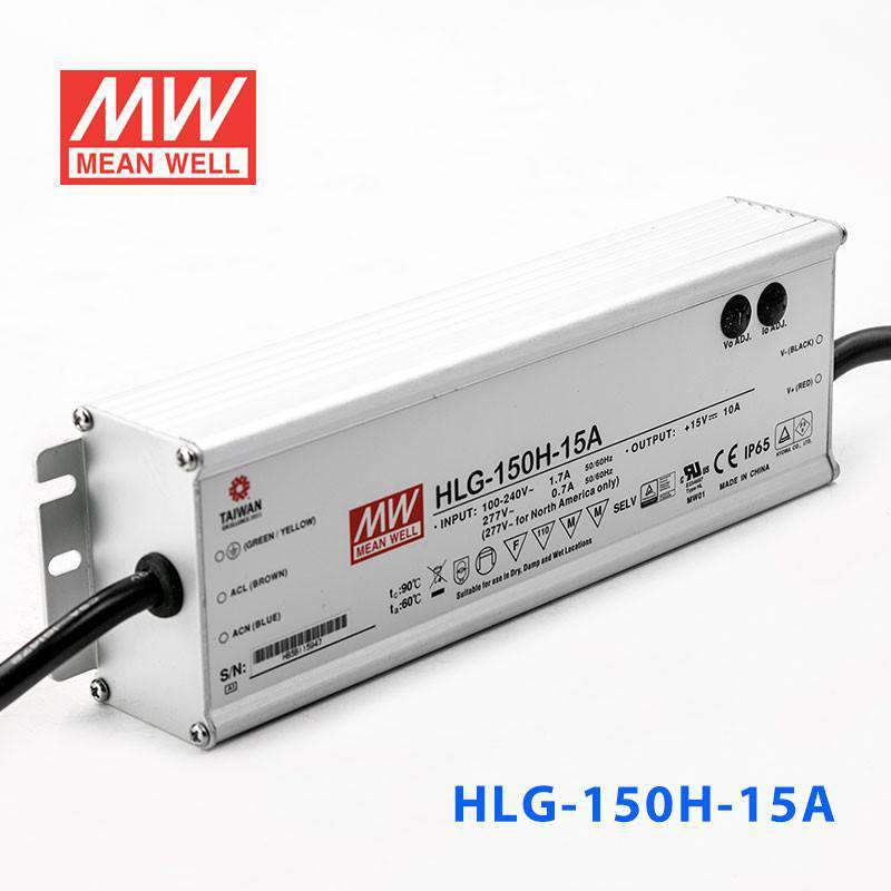 Mean Well HLG-150H-15A Power Supply 150W 15V - Adjustable - PHOTO 1