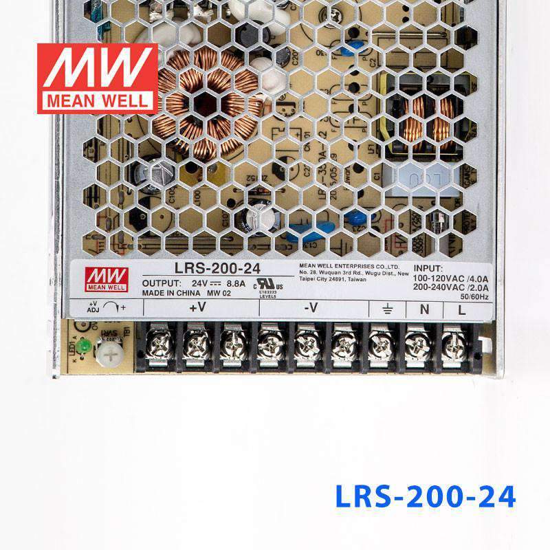 Mean Well LRS-200-24 Power Supply 200W 24V - PHOTO 2