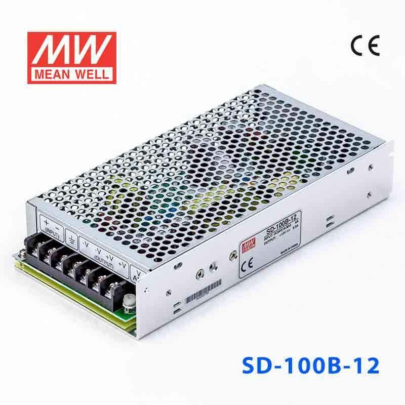 Mean Well SD-100B-12 DC-DC Converter - 100W - 19~36V in 12V out 8.5A