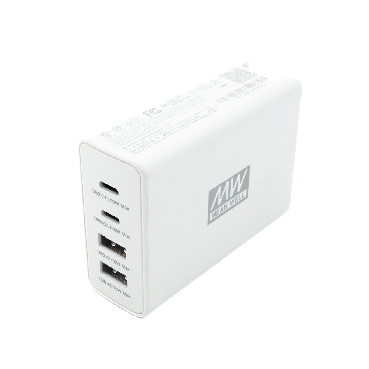 Mean Well NGE100U 100W 4-Port USB GaN Fast Charger - PHOTO 4