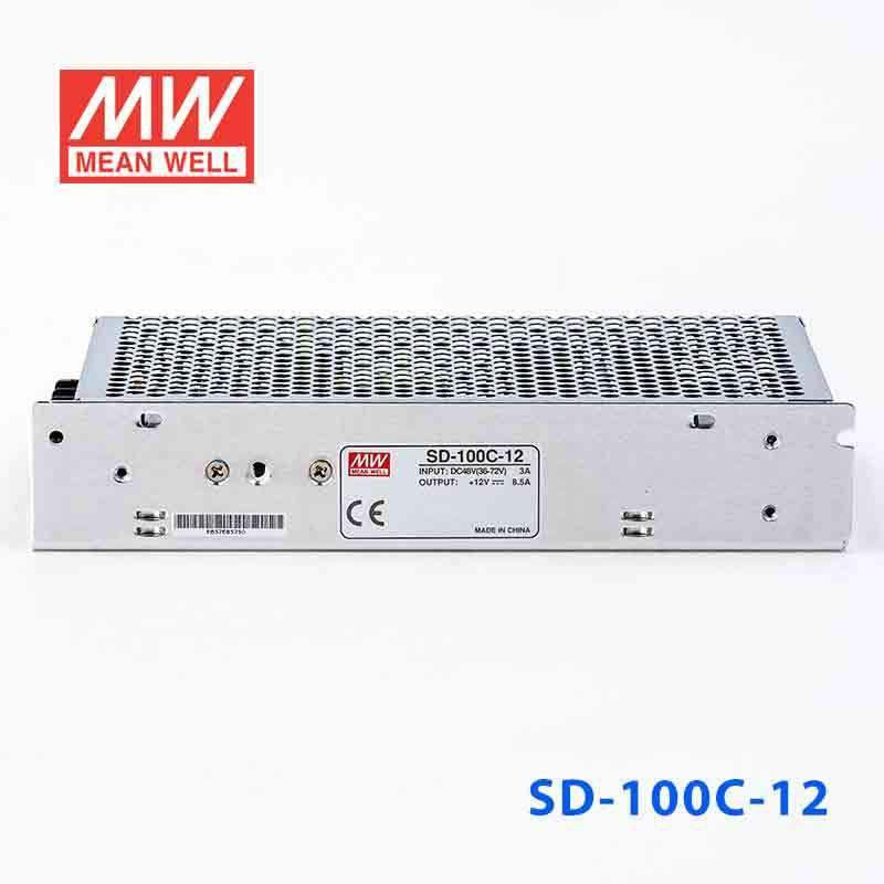 Mean Well SD-100C-12 DC-DC Converter - 100W - 36~72V in 12V out 8.5A - PHOTO 2