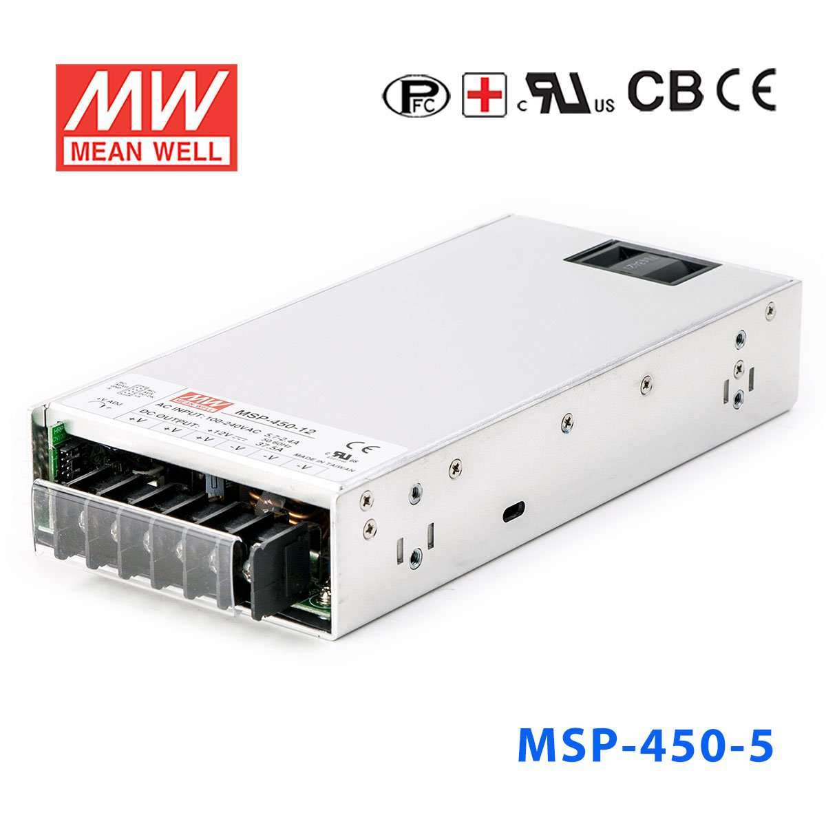 Mean Well MSP-450-5 Power Supply 450W 5V