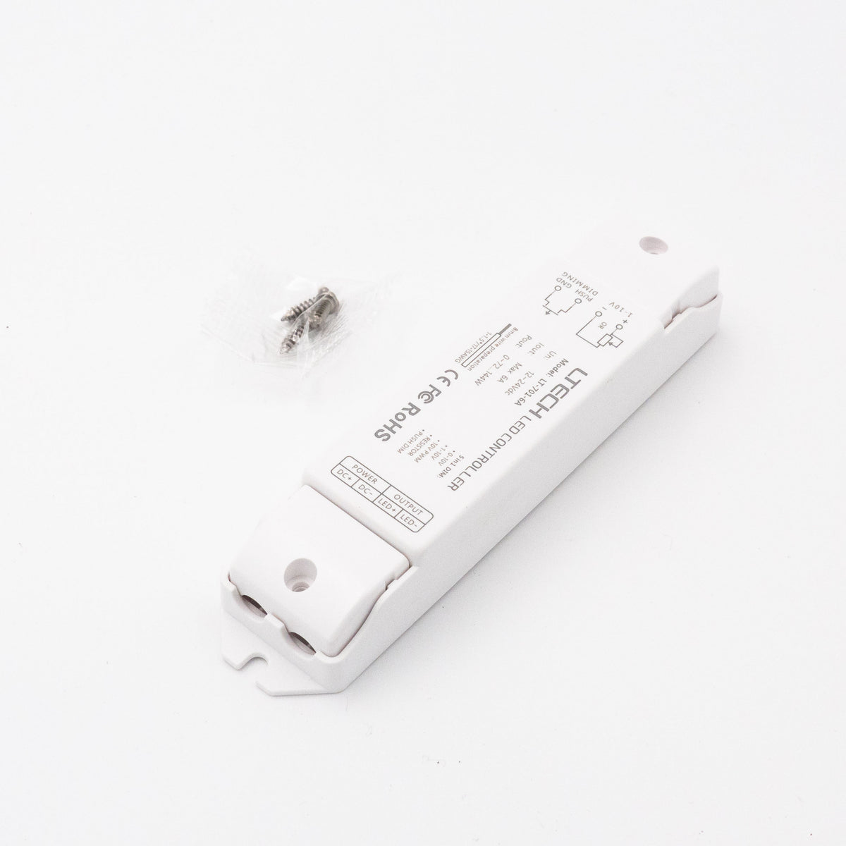 Ltech LT-701-6A Constant Voltage Controller - 0-10V/Push Dimmable - PHOTO 1