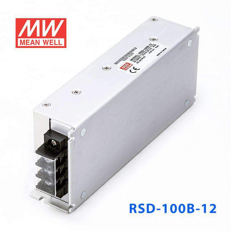 Mean Well RSD-100B-12 DC-DC Converter - 100.8W - 16.8~31.2V in 12V out 8.4A - PHOTO 1