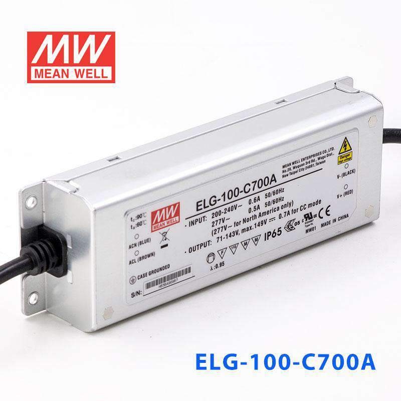 Mean Well ELG-100-C700A Power Supply 100W 700mA - Adjustable - PHOTO 1