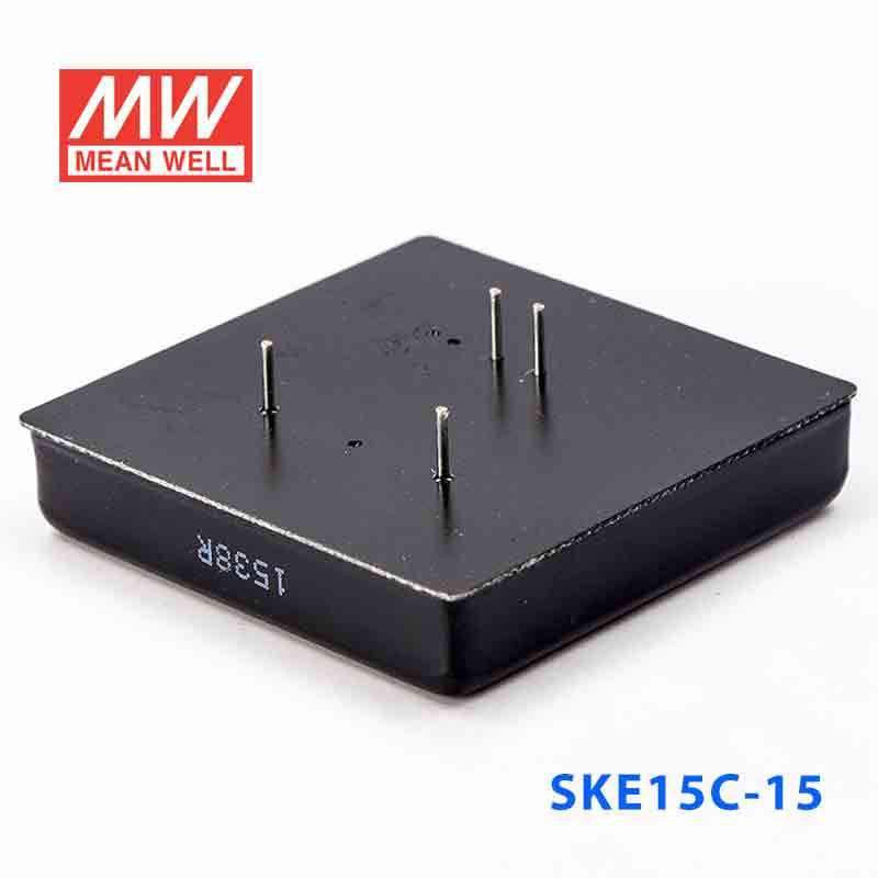 Mean Well SKE15C-15 DC-DC Converter - 15W - 36~72V in 15V out 1A - PHOTO 3