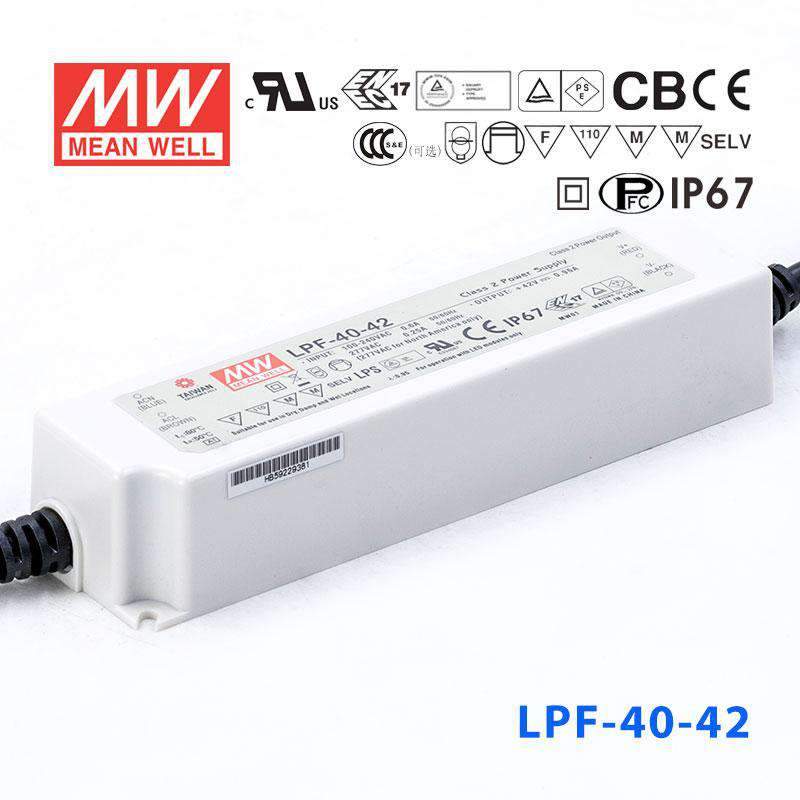 Mean Well LPF-40-42 Power Supply 40W 42V 960mA