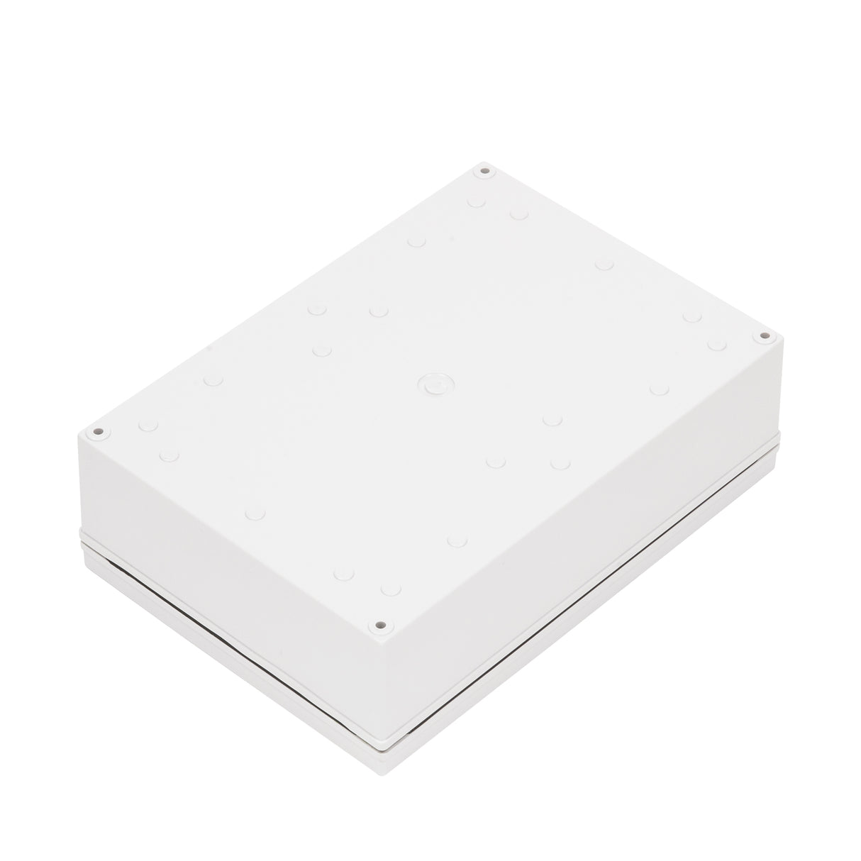Boxco M-Series 7.09 x 10.04 x 2.95 Inches(180 x 255 x 75mm) Plastic Enclosure, IP67, IK08, PC, Grey Cover, Screw Type - PHOTO 1