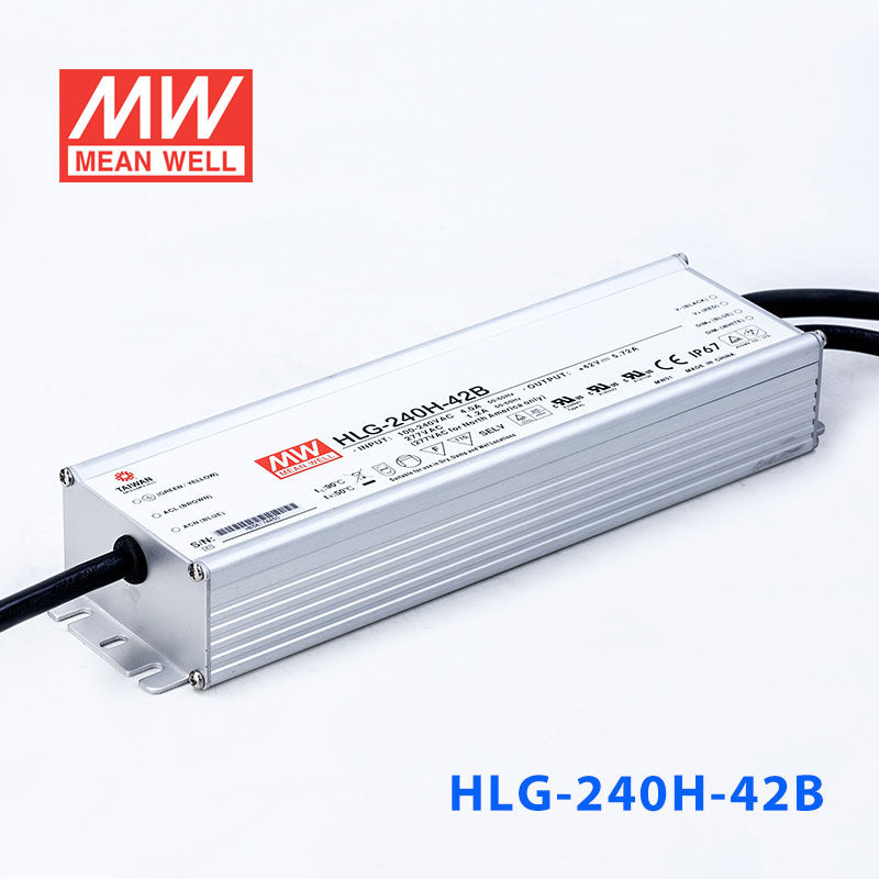 Mean Well HLG-240H-42AB Power Supply 240W 42V - Adjustable and Dimmable