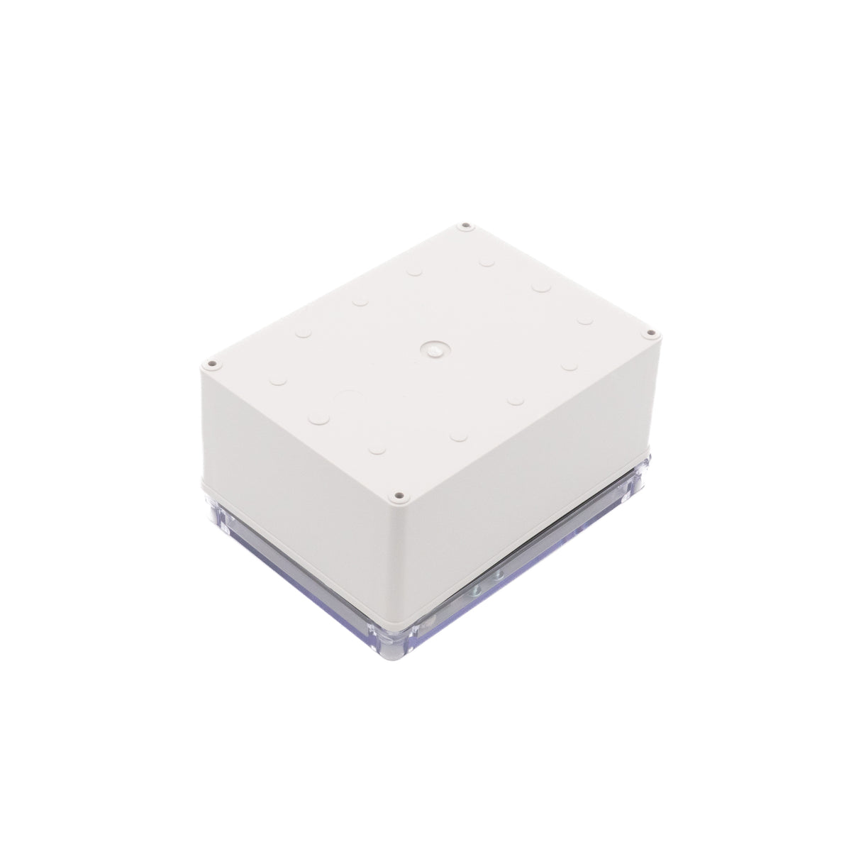 Boxco S-Series 5.91 x 7.87 x 3.94 Inches(150x200x100mm) Plastic Enclosure, IP67, IK08, ABS, Transparent Cover, Screw Type - PHOTO 3