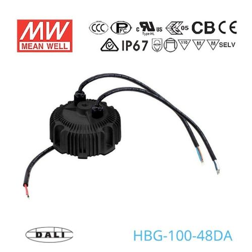 Mean Well HBG-100-48DA Power Supply 100W 48V - DALI