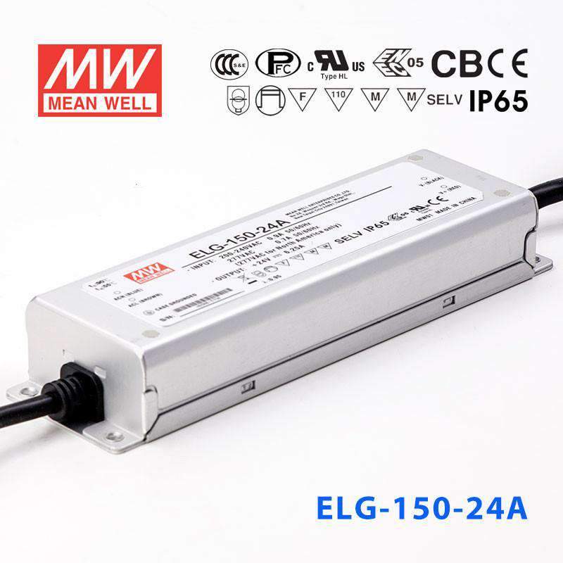 Mean Well ELG-150-24A Power Supply 150W 24V - Adjustable 6.25A