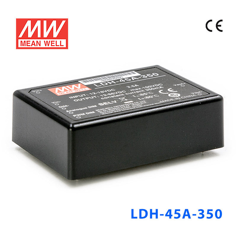 Mean Well LDH-45A-350 DC/DC LED Driver CC 350mA - Step-up