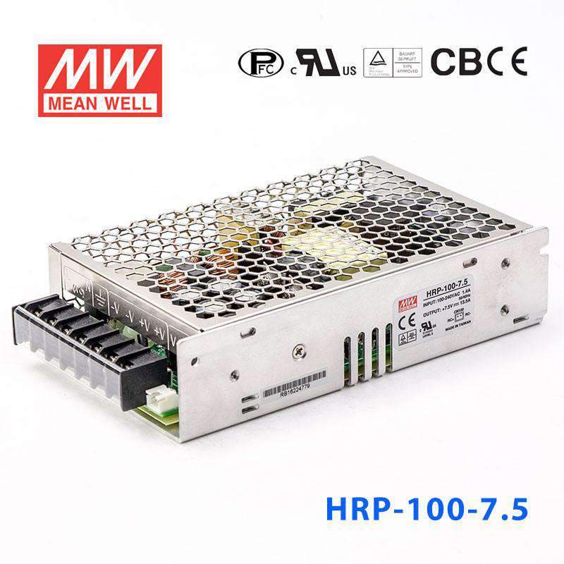 Mean Well HRP-100-7.5 Power Supply 101.3W 7.5V 13.5A