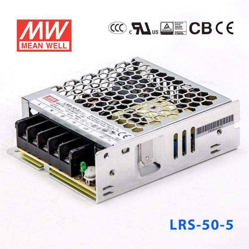 Mean Well LRS-50-5 Power Supply 50W 5V