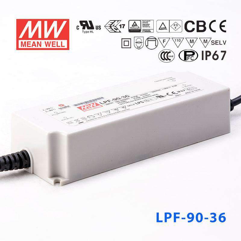 Mean Well LPF-90-36 Power Supply 90W 36V