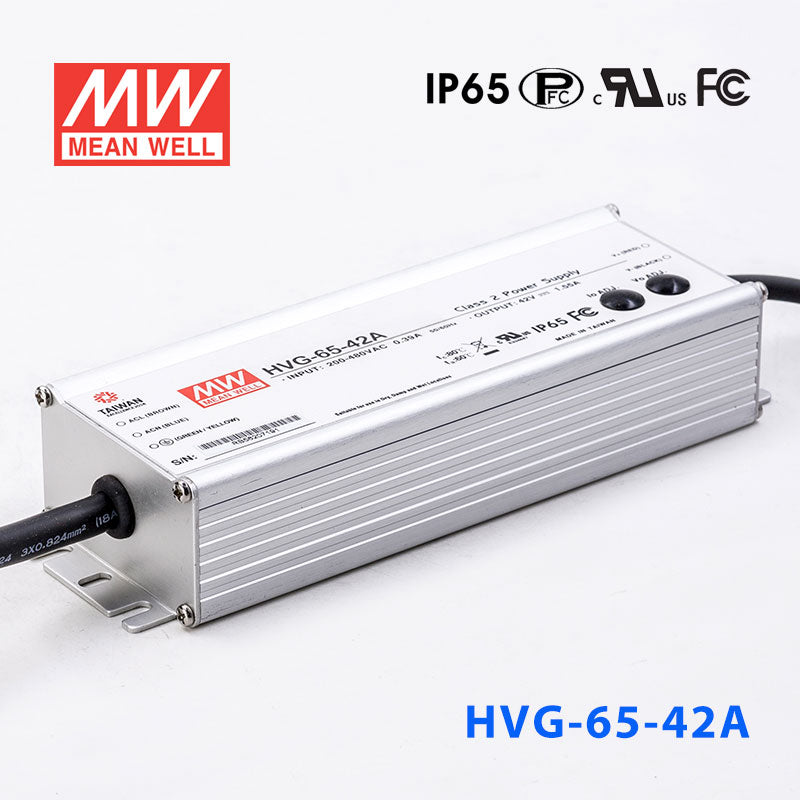 Mean Well HVG-65-42A Power Supply 65W 42V - Adjustable 1.55A