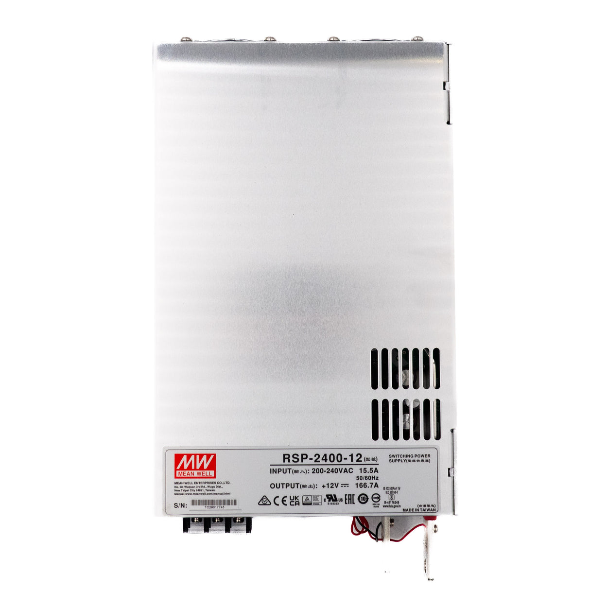 Mean Well RSP-2400-12 Power Supply 2000W 12V - PHOTO 2