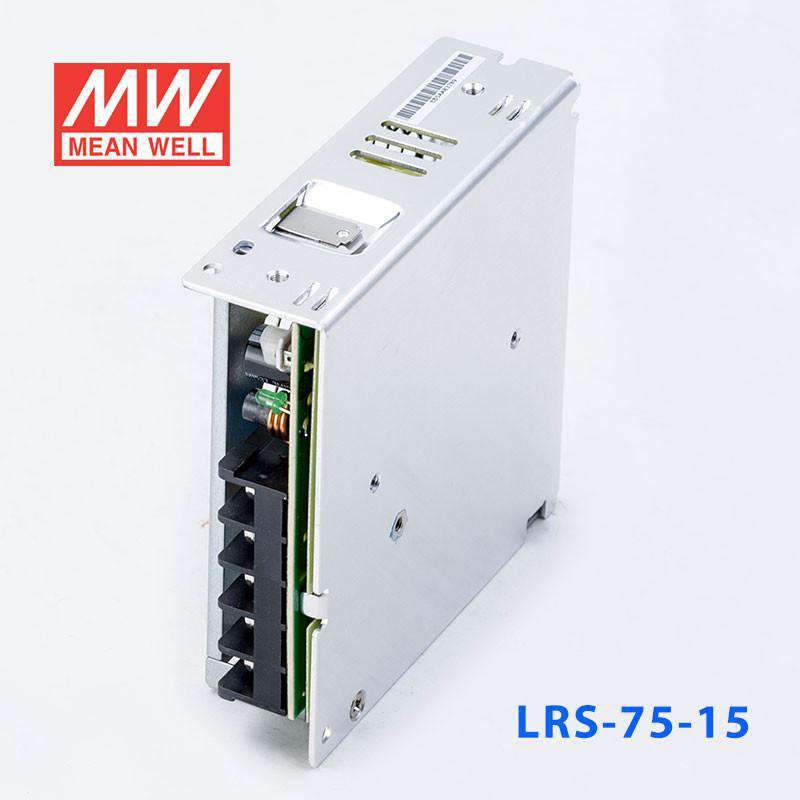 Mean Well LRS-75-15 Power Supply 75W 15V - PHOTO 1