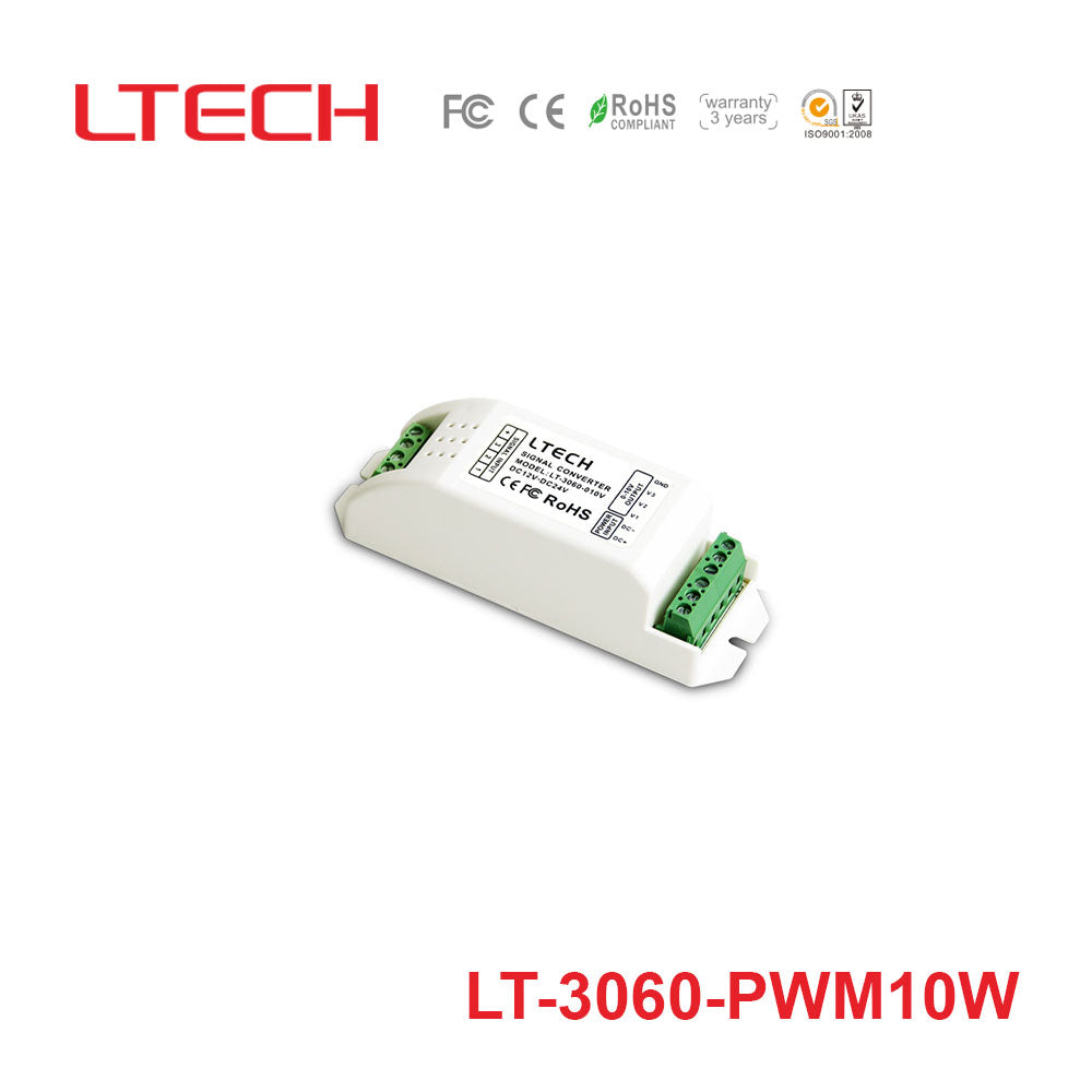 Ltech LT-3060-PWM10W Dimming signal converter 12-24V DC 3 Channel PWM Dim