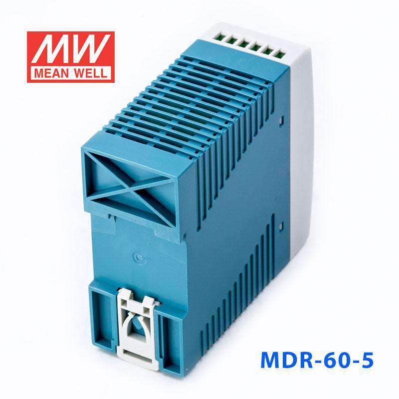 Mean Well MDR-60-5 Single Output Industrial Power Supply 60W 5V - DIN Rail - PHOTO 3