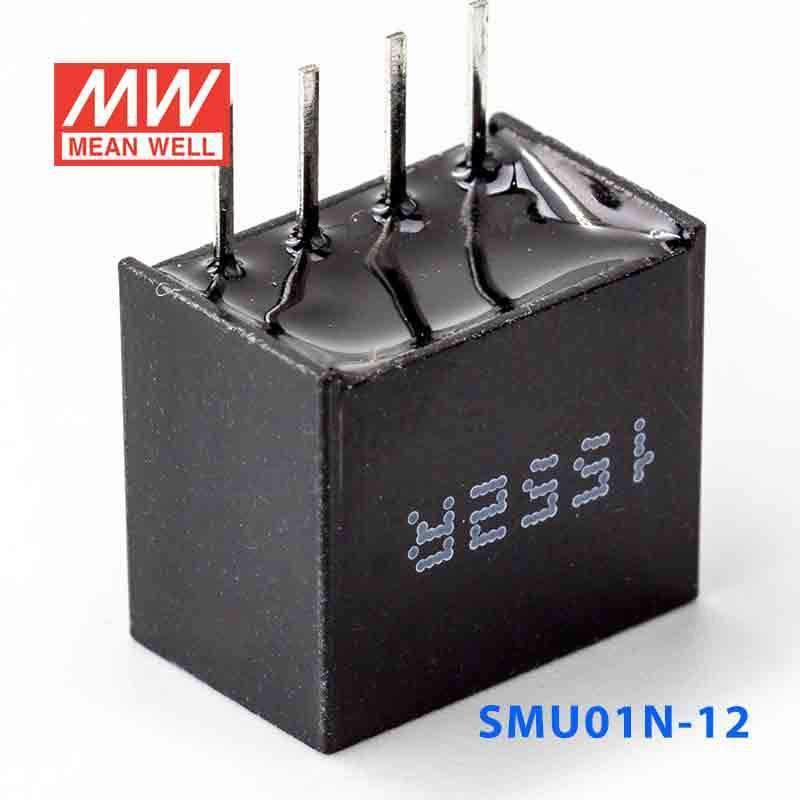 Mean Well SMU01N-12 DC-DC Converter - 1W - 21.6~26.4V in 12V out 84mA - PHOTO 4