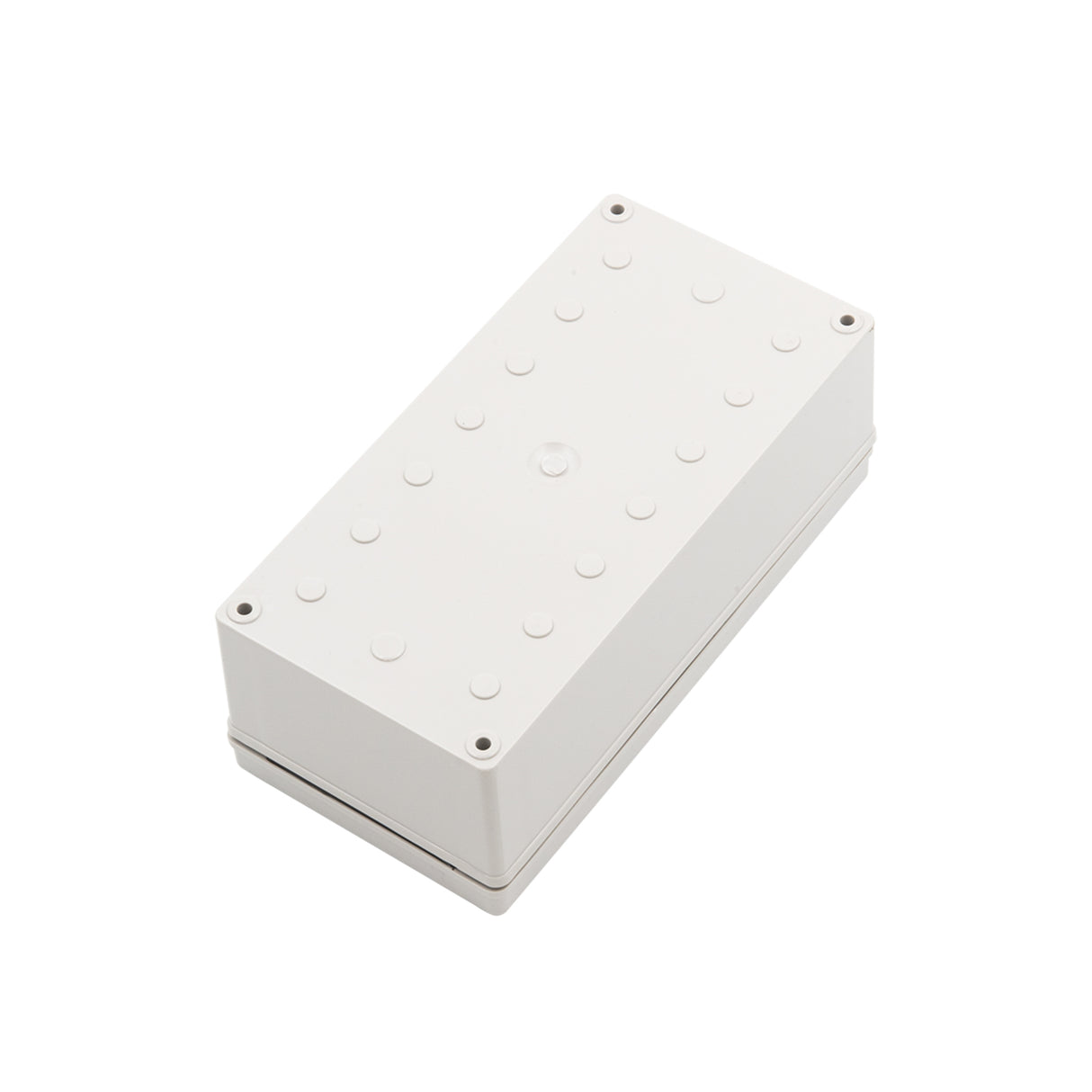 Boxco S-Series 3.94 x 7.87 x 2.76 Inches(100x200x70mm) Plastic Enclosure, IP67, IK08, PC, Grey Cover, Screw Type - PHOTO 2