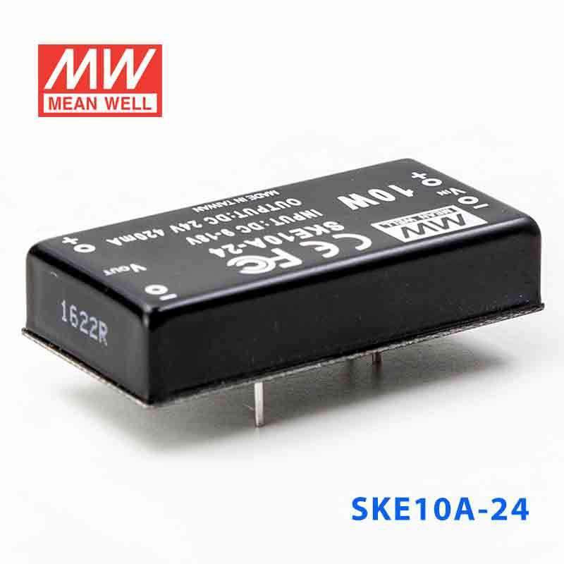 Mean Well SKE10A-24 DC-DC Converter - 10W - 9~18V in 24V out 420mA - PHOTO 1