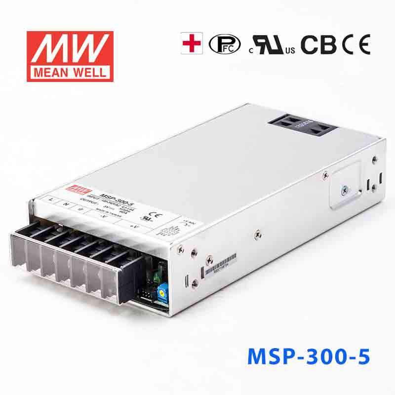 Mean Well MSP-300-5 Power Supply 300W 5V