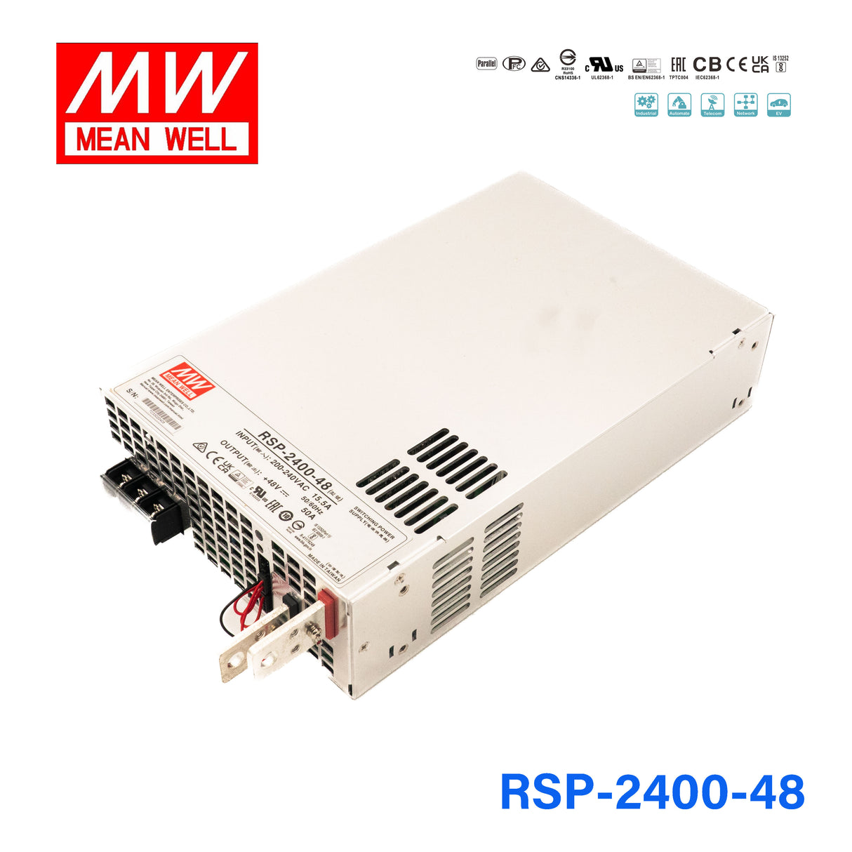 Mean Well RSP-2400-48 Power Supply 2400W 48V 50A