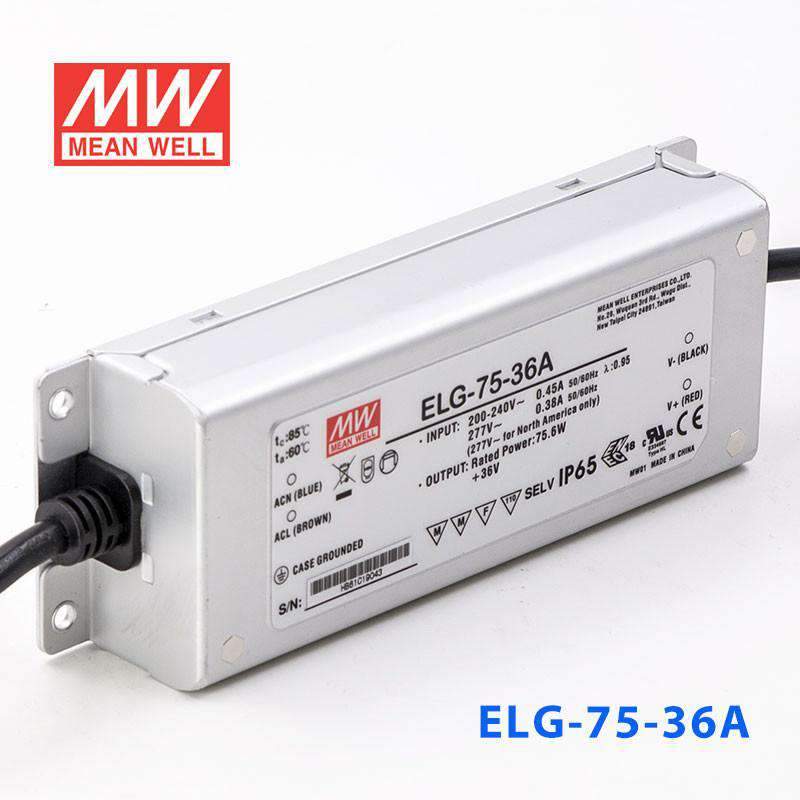 Mean Well ELG-75-36A Power Supply 75W 36V - Adjustable - PHOTO 1