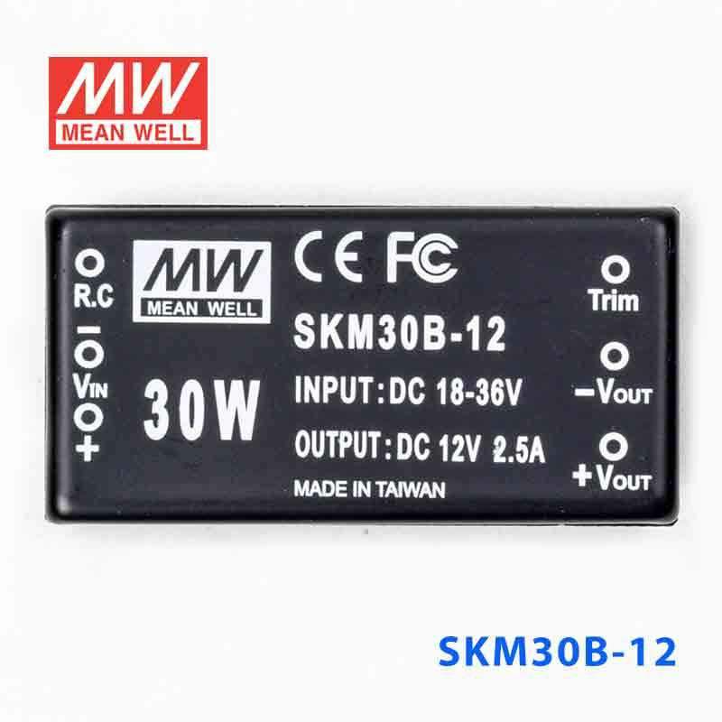 Mean Well SKM30B-12 DC-DC Converter - 30W - 18~36V in 12V out 2.5A - PHOTO 2