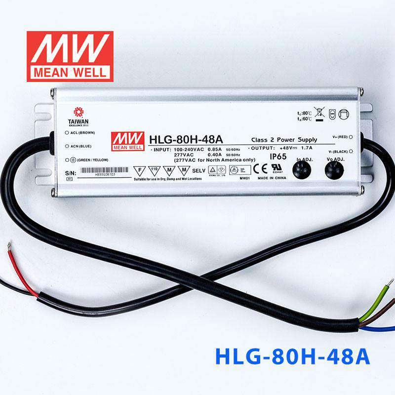Mean Well HLG-80H-48A Power Supply 80W 48V - Adjustable - PHOTO 2