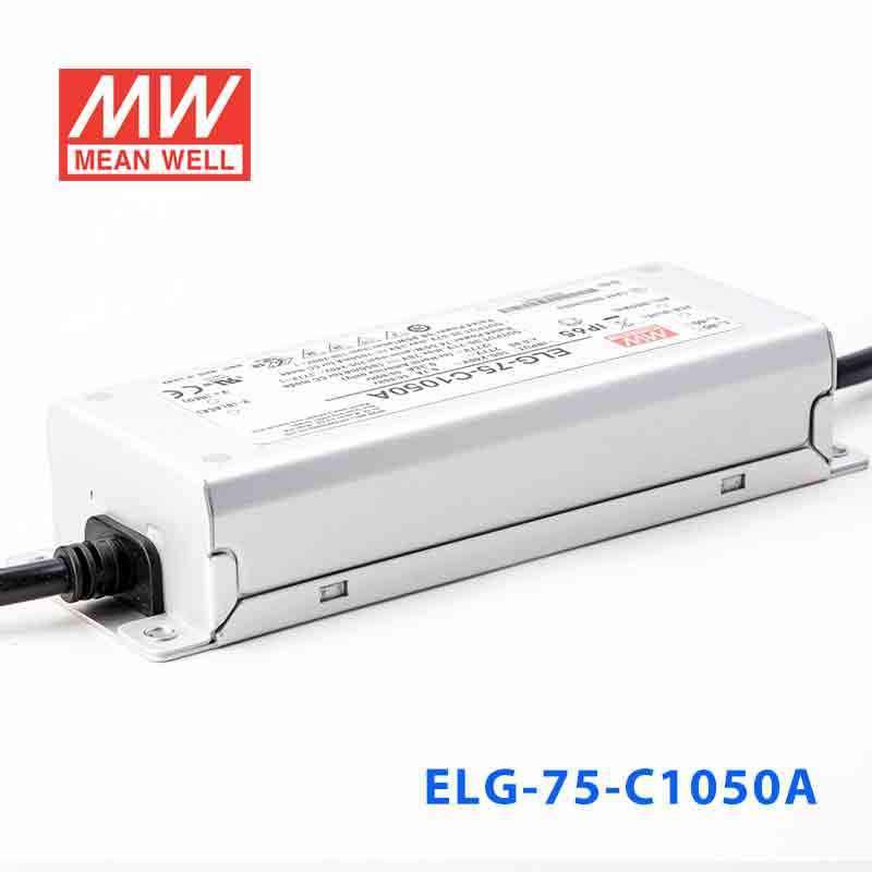 Mean Well ELG-75-C1050A Power Supply 75W 1050mA - Adjustable - PHOTO 3